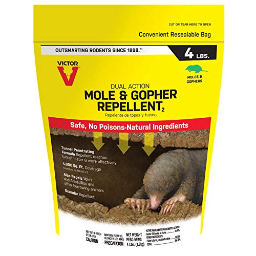 Victor M7001-1 Mole & Gopher Repellent: Defend Your Lawn