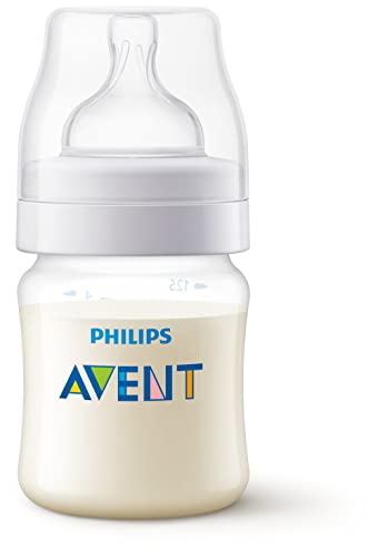 Philips Avent Anti-colic Baby Bottle With Airfree Vent - Clear - 4oz :  Target