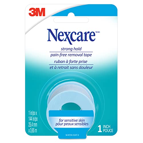Nexcare Gentle Paper First Aid Tape, Ideal for Securing Gauze and  Dressings, 1 in x 10 Yds Carded, 2 Pk