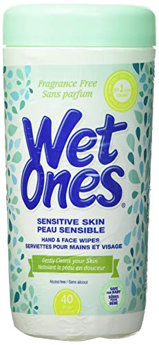 Wet Ones® Sensitive Skin Hand & Face Wipes - Fragrance Free