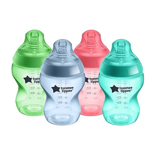 Tommee Tippee Closer To Nature Fiesta Baby Bottle - 9oz/6pk