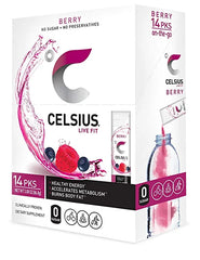 CELSIUS On-the-Go Powder Stick Packs, 2.5 Ounce (Pack of 14)