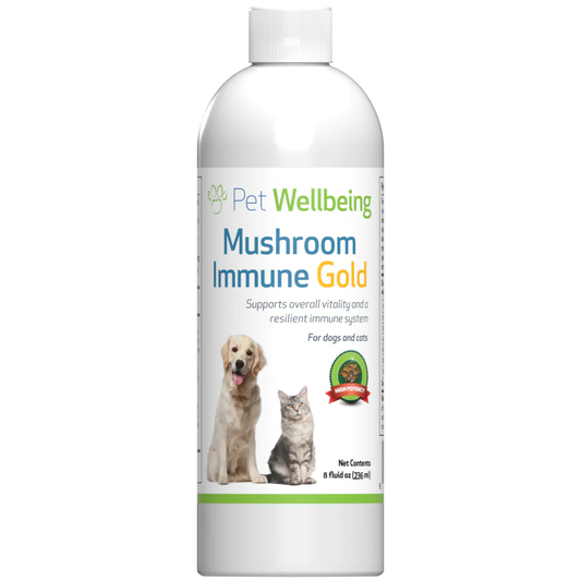 Mushroom Immune Gold - Holistic Cancer Support for Cats - Pet WellBeing
