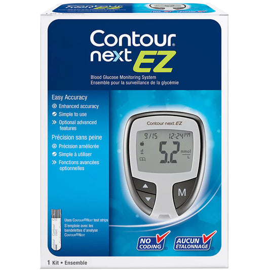 Contour Next EZ Blood Glucose Monitoring System: Precision and Ease