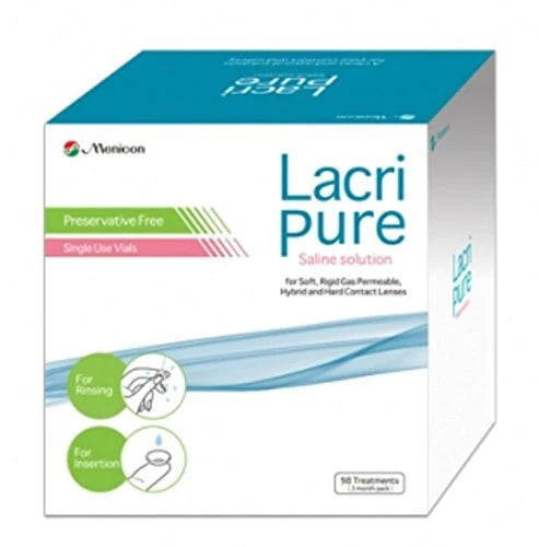 Menicon LacriPure Saline Solution: Your Ideal Choice for Lens Care