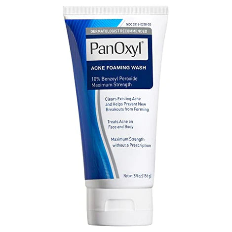 PanOxyl Acne Foaming Wash: Maximum Strength Formula for Clear Skin