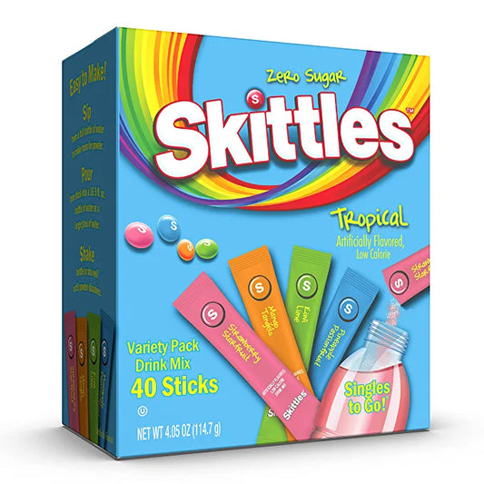 Skittles Singles To Go Tropical Flavors: A Taste of Paradise