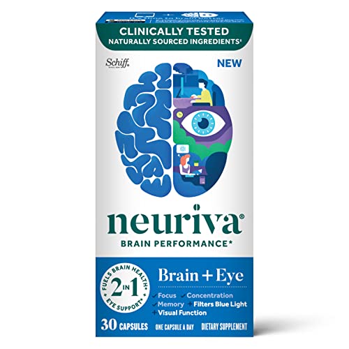 Enhance Cognitive and Visual Health with NEURIVA Brain + Eye Supplement