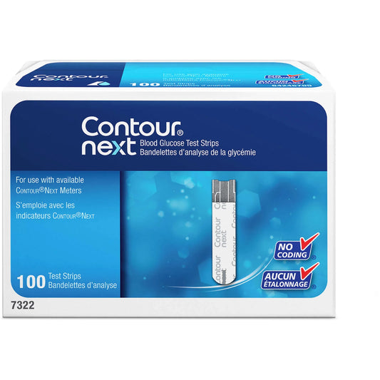 CONTOUR NEXT Blood Glucose Test Strips: Advanced Diabetes Management