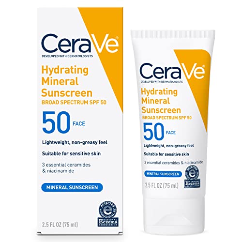 CeraVe 100% Mineral Sunscreen SPF 50: Ultimate Skin Protection