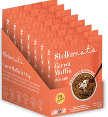 Stellar Eats - Instant Treat: Carrot Cake + Muffin In a Cup 8 x 61g