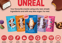 Unreal Multi-Serve Bags - Dark Chocolate Coconut Bars 6 x 120g