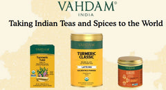 Vahdam Tea - Tulsi Turmeric 6 x 18ct