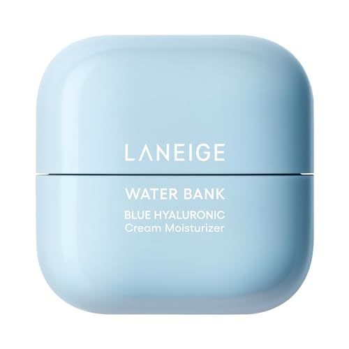 LANEIGE Water Bank Blue Hyaluronic Moisturizer: Barrier-Boosting Hydration, Squalane, Ceramide, Dermatologist-tested