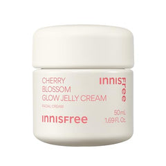 innisfree Cherry Blossom Glow Jelly Cream with Niacinamide for Smooth, Glowing Skin, Korean Skincare Hydrating Moisturizer