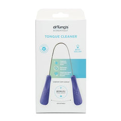 Dr. Tung's Tongue Cleaner, Stainless Steel (colors may vary)