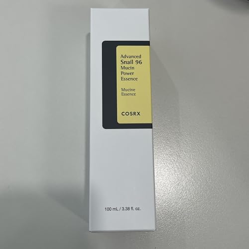 COSRX Advanced Snail 96 Mucin Power Essence, 100ml | Snail Secretion Filtrate 96% | Skin Repair Serum | Korean Skin Care, Cruelty Free, Paraben Free, Alcohol Free