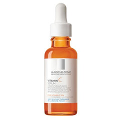 La Roche-Posay 10% Pure Vitamin C Serum for Face with Hyaluronic Acid & Salicylic Acid. Anti Aging Serum for Wrinkles, lack of Radiance & Uneven Skin Tone to Brighten & Smooth. Sensitive Skin, 30ml