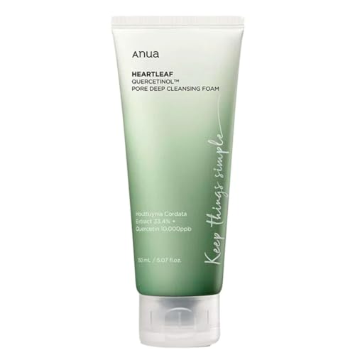 ANUA Heartleaf Quercetinol Pore Deep Cleansing Foam (150 ml / 5.07 fl. oz.)