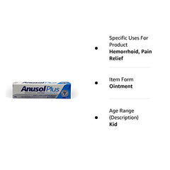 Anusol Plus Ointment 30 Gm