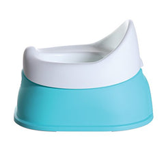 Dreambaby EZY-Potty - Toddler Potty Training Toilet Seat with Removable Bowl and Splash Guard, Aqua