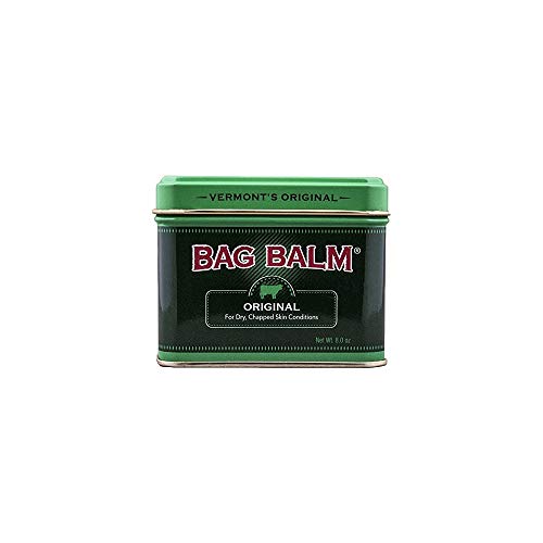 Vermont's Original Bag Balm | Moisturizing for Dry Skin, Chapped Lips, Cracked Heels, Dog Paw Pads + More. 118 ml (4 oz) Tin (1)