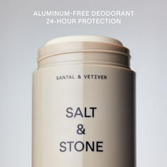 SALT & STONE Deodorant | Extra Strength Natural Deodorant for Women & Men | Aluminum Free with Seaweed Extracts, Shea Butter & Probiotics | Free From Parabens, Sulfates & Phthalates (2.6 oz)