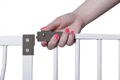 Dreambaby Liberty Extra Tall Auto Close Security Gate W/Stay Open Feature White