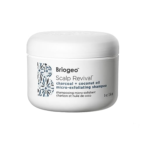 Briogeo - Scalp Revival Charcoal + Coconut Oil Micro-Exfoliating Shampoo - Combats and Prevents a Dry, Flaky, Itchy Scalp, 8 oz