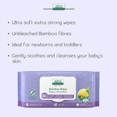 Aleva Naturals Bamboo Baby Wipes, 480 Count