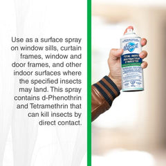 OnGuard Total Insect Aerosol Spray Can 400g | Insect Killer for Indoor and Outdoor Use | Kills Crawling and Flying Insects on Contact | Ready to Use