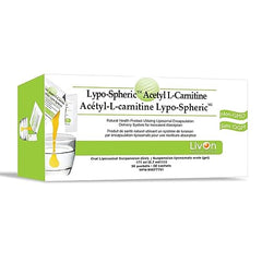 Lypo-Spheric Acetyl L-Carnitine – 30 Packets – 1,000 mg Acetyl L-Carnitine & Essential Phospholipids Per Packet – Liposome Encapsulated for Maximum Bioavailability – 100% Non-GMO