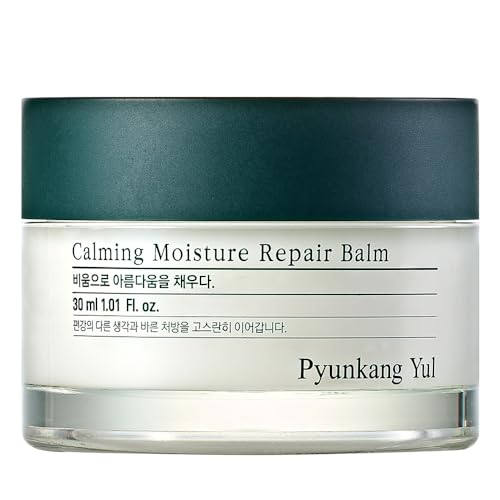 [PKY] Pyunkang Yul Calming Moisture Repair Balm Instantly Calms Sensitive Skin, Face Moisturizer with Deep and Rich Nourishment, Vegan, Korean Skincare (1.01 Fl.Oz, 30ml)