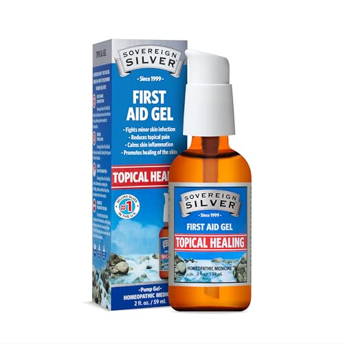 Natural Immunogenics Sovereign Silver, First Aid Gel, 2 oz.