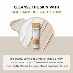 SKIN1004 Madagascar Centella Ampoule Foam 4.22 fl.oz(125ml) | Low pH Foam Cleanser | Natural Soda Powder Coconut Surfactant | EWG Green Grade