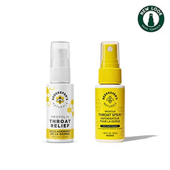 BEEKEEPER'S NATURALS Propolis Throat Spray - 85mg Bee Propolis Extract - Natural Immune Support, Sore Throat Relief & Antioxodant Support - Antioxidants, Keto, Paleo, Gluten-Free (1.06 oz)