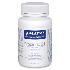 Pure Encapsulations Probiotic G.I. - Shelf Stable Probiotic for Intestinal Health & Gastrointestinal Support - With Lactobacillus & Bifidobacterium Probiotic - 60 Capsules