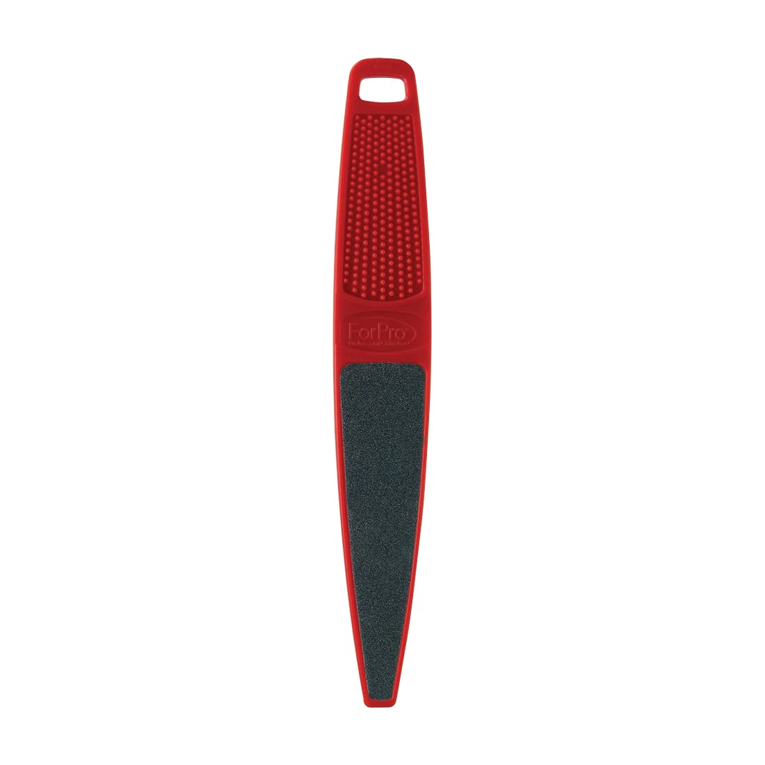 ForPro Red Panda Foot File, 60/100 Grit, Double-Sided Pedicure File for Feet and Heels, 10.5” L