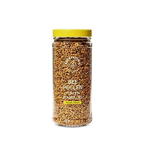 BEEKEEPER'S NATURALS Bee Pollen - 100% Raw Wildflower Bee Pollen, Natural Preserved Enzymes, Source of Vitamin B, Minerals, Amino Acids & Protein - Paleo & Keto Friendly, Gluten Free (5.2 oz)