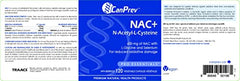 CanPrev NAC+ N-Acetyl-L-Cysteine | 120 v-caps