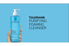 La Roche-Posay Toleriane Purifying Foaming Facial Cleanser, Oil Free Face Wash for Oily Skin and for Sensitive Skin with Niacinamide, Pore Cleanser Won’t Dry Out Skin, Unscented