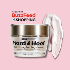 Hard As Hoof Nail Strengthening Cream with Coconut Scent, Nail Growth & Conditioning Cuticle Cream Stops Splits, Chips, Cracks & Strengthens Nails, 1 oz