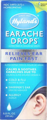 Hylands Earache Drops, 0.33 oz by Hylands (Pack of 4)