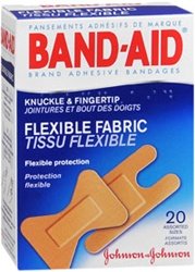 Band-Aid Flexible Fabric Knuckle and Fingertip