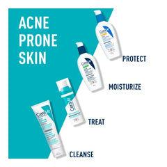 CeraVe 4% Benzoyl Peroxide ACNE Treatment Foaming Cleanser Face & Body Wash, with Hyaluronic Acid and Niacinamide. Helps Clear Acne Pimples and prevent breakouts. Gentle Gel, Fragrance-Free, 150ML