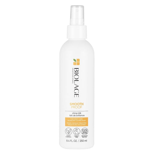 Biolage Styling Smooth Shine Milk, Lightweight Mist That Smooths Hair & Controls Frizz, For All Hair Types, Paraben-Free, Vegan, 250ml