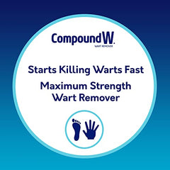 Compound W Wart Remover Maximum Strength One Step Pads, 14 Medicated Pads