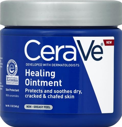 CeraVe Healing Ointment, Healing balm for cracked, chafed & extremely dry skin 12 OZ