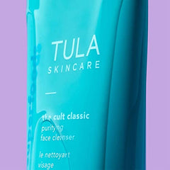 TULA Skin Care Cult Classic Purifying Face Cleanser - Supersize, Gentle and Effective Face Wash, Makeup Remover, Nourishing and Hydrating, 6.7 oz.