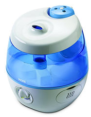 Vicks SweetDreams Cool Mist Humidifier; Enchanting and Soothing Bedtime Environment - VUL575C,Blue,1-Gallon